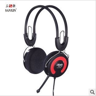 耳機-廠家直銷新款 SX-2010MV 頭戴式電腦耳機批發(fā) 耳麥 網(wǎng)吧 定制生產(chǎn).