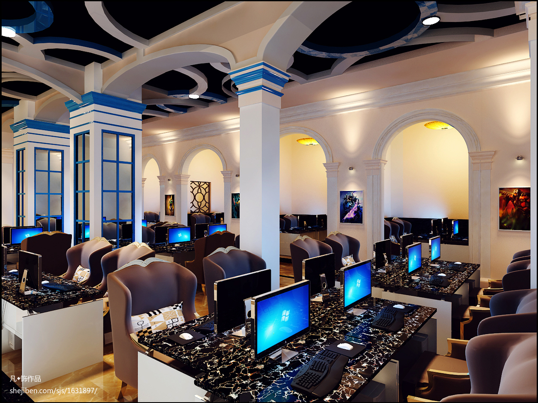 網吧機箱效果圖片大全 &ndash; 設計本裝修效果圖