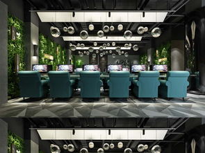 網吧3d現代效果圖下載圖片設計素材 高清模板 203.83mb 其他大全