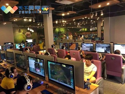 糖果網(wǎng)咖 讓網(wǎng)吧裝修甜到心坎里